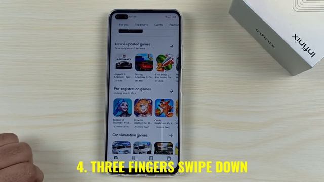 Infinix Zero 8i : How To Take Screenshot And Record Scree | Screenshot and Screen Recording смотреть онлайн