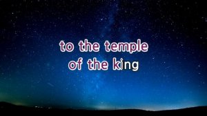TEMPLE OF THE KING - RAINBOW (karaoke version)