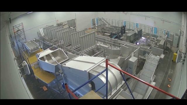 Фабрика по переработке лосося