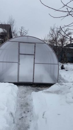 Укрытие теплицы поликарбонатом