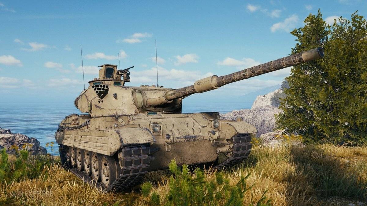 Получил танк  (  Vickers Mk 3) Викерс играет тестим