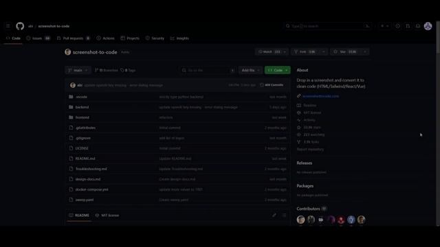 Screenshot-To-Code: AI Writes the Code Itself!