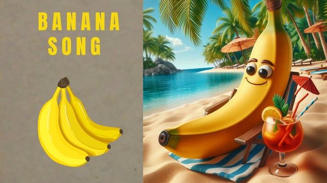BANANA SONG, BÀI CA CỦ CHUỐI, [New Song] #music #aisong #aimusic