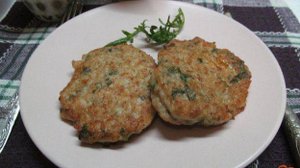 Картофельно-куриные оладьи с сыром
