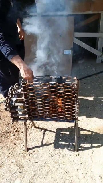 вертикальный мангал автоматизированный смотреть онлайн