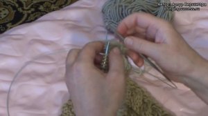 Вязание детского шарфа (шарфика) спицами