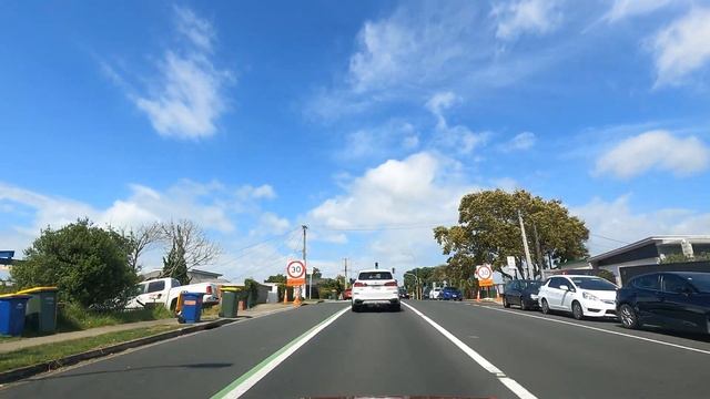Auckland Drive  AUT Millennium to Northcote  North Shore  4K