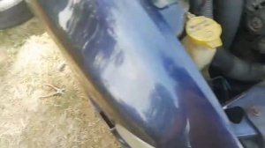 Крайслер Гранд Вояджер-3, 2,5 ТД, меняем ремни в дороге. Окончание.