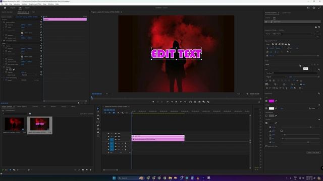 How To Edit Text In Premiere Pro 2024  | Adobe Premiere Pro Tutorials