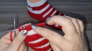 ❄️☃️Утепляем ножки/Вязаные следочки-носочки для себя и близких/🎅🤶МК