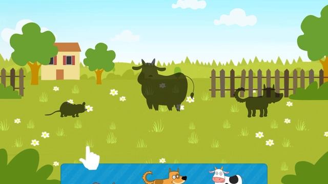 Игра синий Трактор,для детей,едет трактор