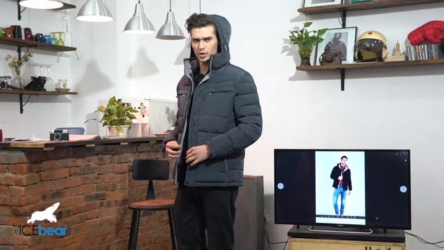 ICEbear Men's Bio-Down Jacket 16MD866 смотреть онлайн