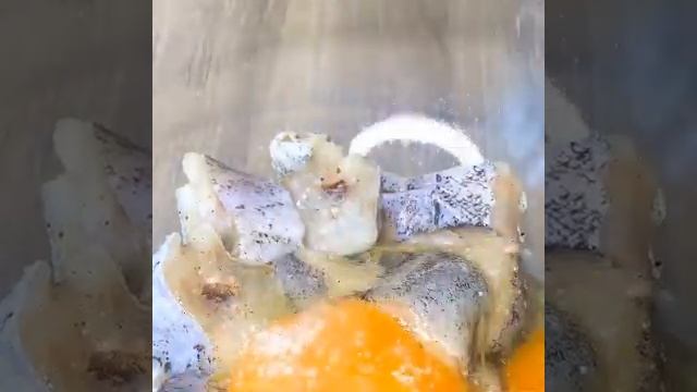 Сочный минтай в молоке!