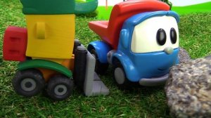 Грузовичок Лёва готовится к соревнованиям - Видео для детей