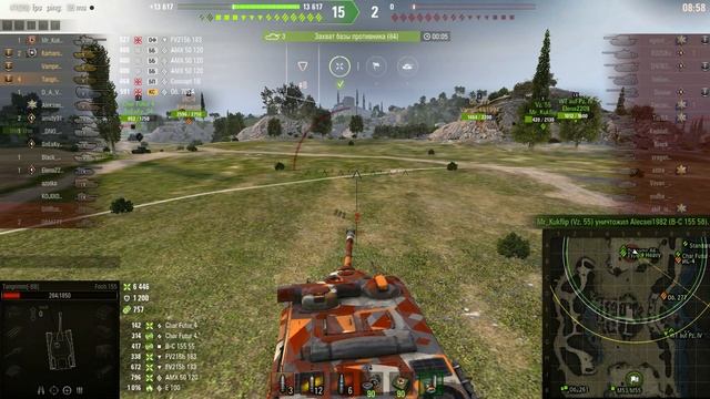 AMX 50 Foch (155) - что с ним не так и почему Foch B лучше во всем? Гайд с полевой модернизацией. смотреть онлайн