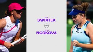 12.02.25. Линда Носкова - Ига Швёнтек. WTA 1000. Linda Noskova - Iga Swiatek