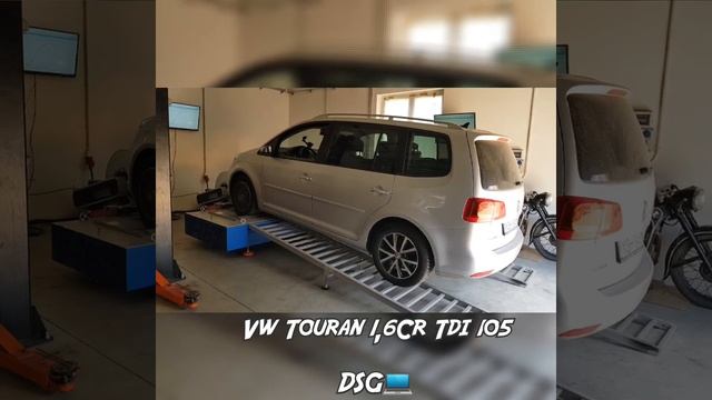 vw touran 1,6Cr Tdi 105 DSG Remap💻 смотреть онлайн