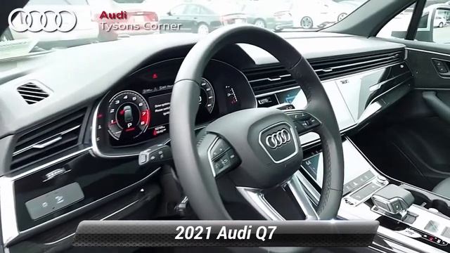 Certified 2021 Audi Q7 Premium, Vienna, VA UA26000 смотреть онлайн