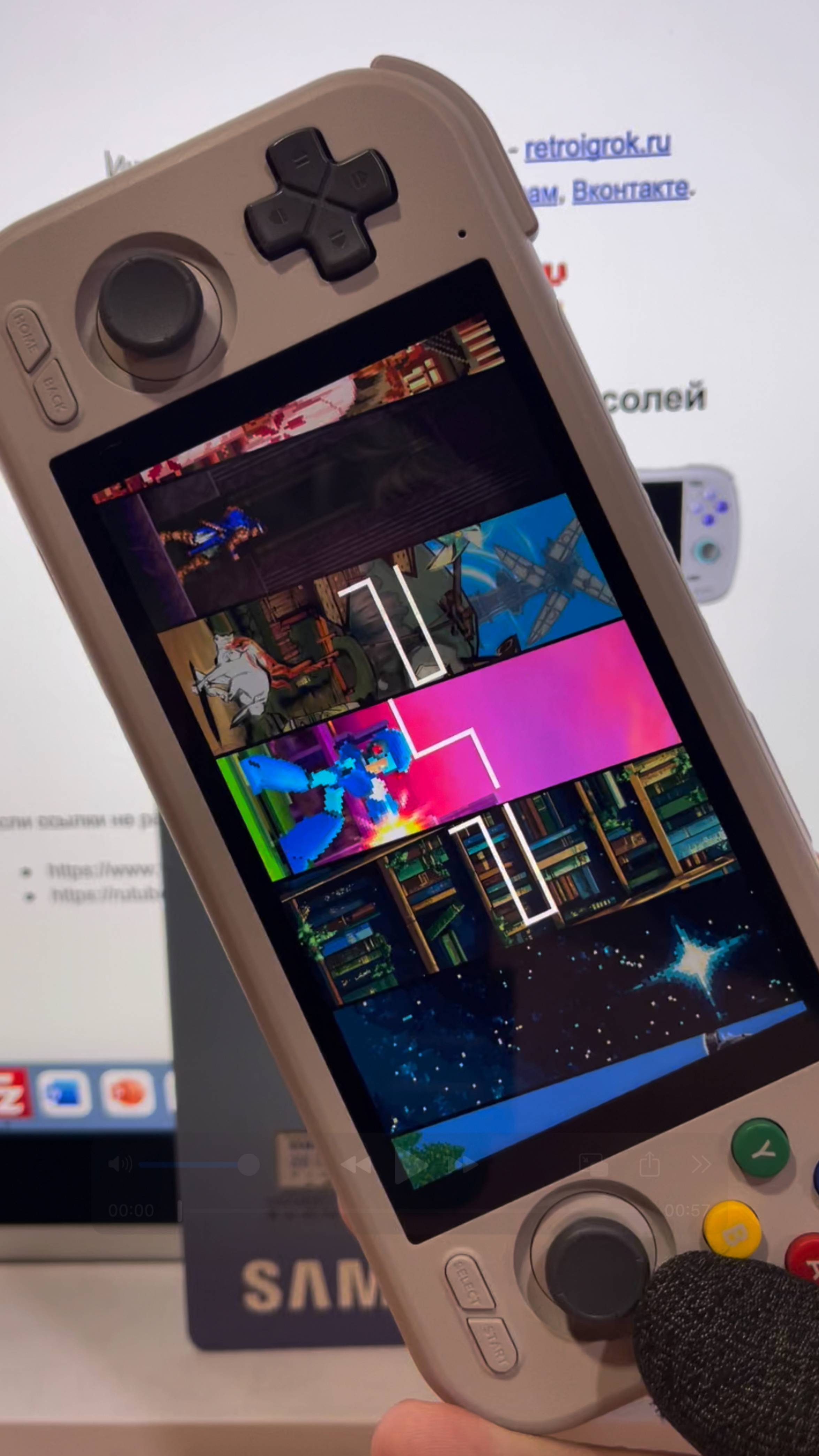 Коллекция ретро игр для Retroid Pocket 4 Pro (RP2S / RP3 / RP3+ / RP4) на 256 и 512гб карте памяти смотреть онлайн