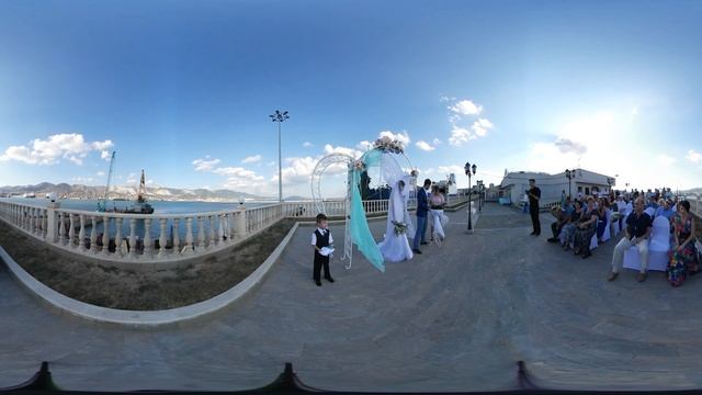 Максим и Дарья - VR Свадьба на 360 градусов смотреть онлайн