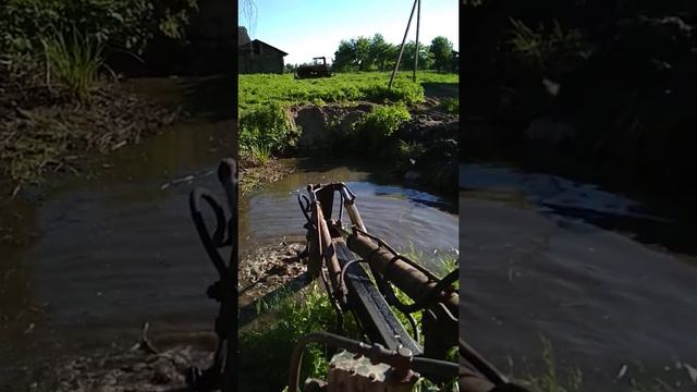 Копаю пруд экскаватором