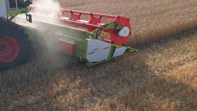 Уборочная 2022: Claas Tucano 580 смотреть онлайн