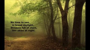 Leisure - Poem by William Henry Davies (lyrics and music )