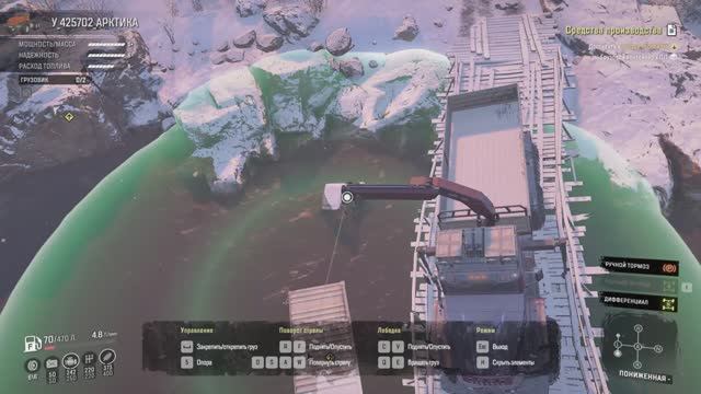 SnowRunner. Амур. Река Урска. Поручение "Средства производства." смотреть онлайн