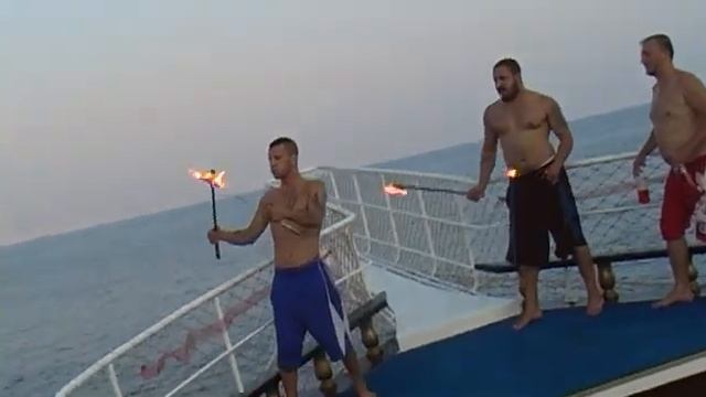 Турция Аланья / Анимация в Турции / Газовое и огненное шоу смотреть онлайн