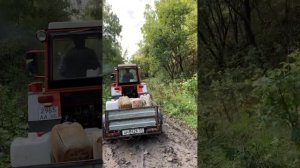 ПОЛНОПРИВОДНЫЙ ТРАКТОР Т30А80 В ГРЯЗЬ