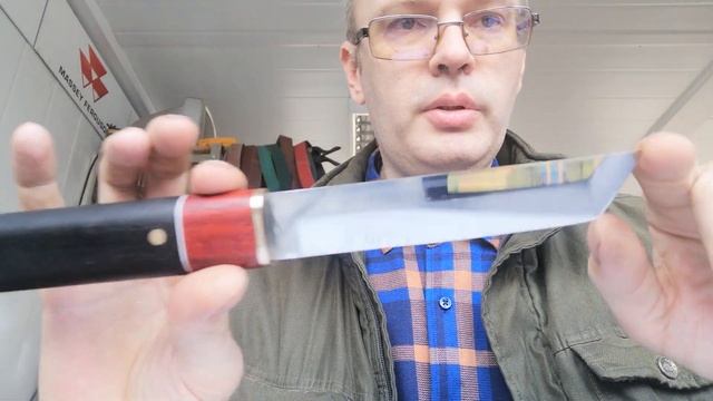 Нож танто из полотна фуганка. смотреть онлайн