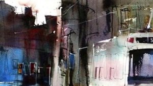 Уезжает трамвай