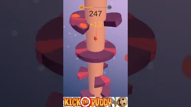 Обзор игры Helix Jump смотреть онлайн