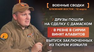 В резне в Сирии винят алавитов, сделка друзов с Дамаском, выпуск заключенных из тюрем Израиля