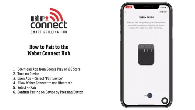 Weber Connect: How to Pair смотреть онлайн