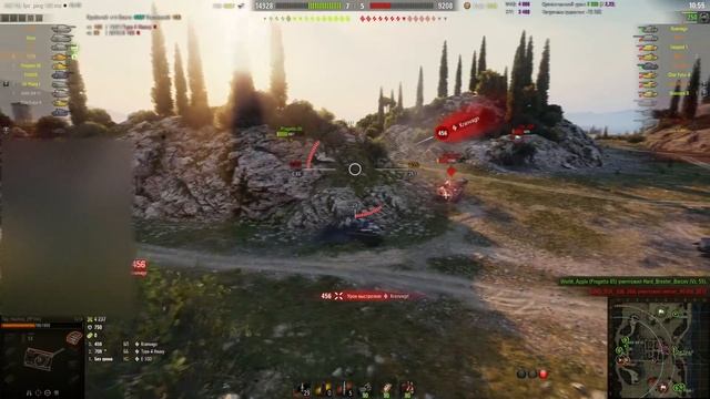 121 B в WOT ✮ Тяжелый или средний? ✮ WORLD OF TANKS ✮ смотреть онлайн