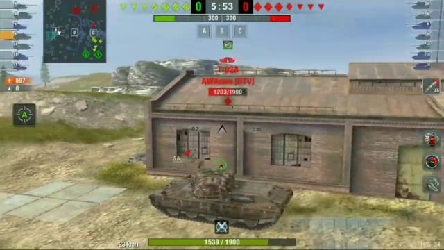 [World Of Tanks Blitz] Progetto 65 Vs T62A смотреть онлайн