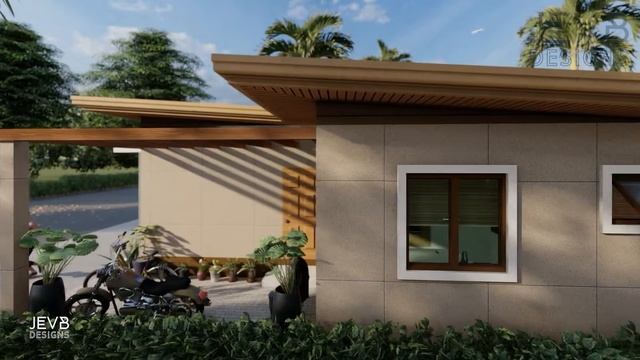 SIMPLE LIFE AT RESTHOUSE (BUNGALOW HOUSE DESIGN EXTERIOR WALKTHROUGH) смотреть онлайн