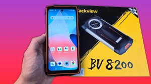 BLACKVIEW BV8200 - ЗАЩИЩЕННЫЙ ТЕЛЕФОН С МОЩНЫМ ФОНАРИКОМ И 2 ЭКРАНАМИ!