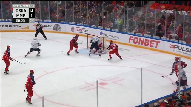 2022 Gagarin Cup. CSKA vs. Metallurg Mg, Highlights (Game 3) смотреть онлайн