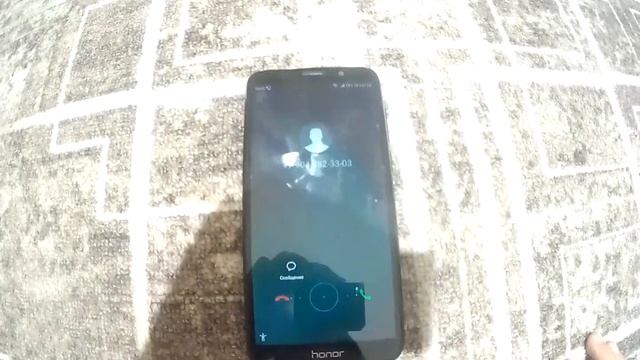 HONOR 7A INCOMING CALL