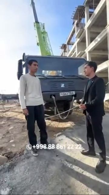 Автокран 8х4 ZOOMLION 2023 гZTC350V552 QY35 (35 тонн) Евро 6вспомогательная стрела (гусёк) 52мВ смотреть онлайн