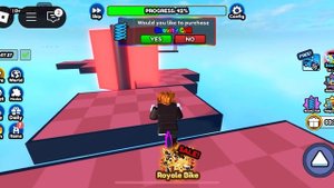 Roblox. Вело обби часть 6.