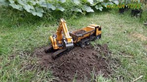 Huina Toys 580  Huina Excavator Digging Action  RC