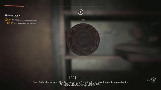 Dying Light 2 Book Club X safe code смотреть онлайн