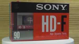 Кассеты Sony HD-F и Sony HF-S