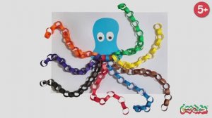 3D Осьминог из Бумаги! 🐙 Создаем Объемного Морского Жителя