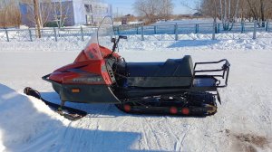 ПОКАТУШКИ на самодельном снегоходе