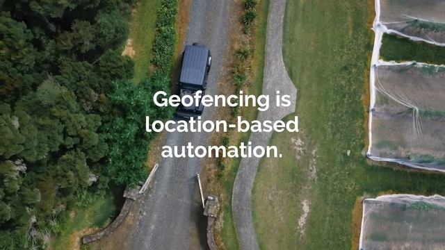 Geofence in a KNX home