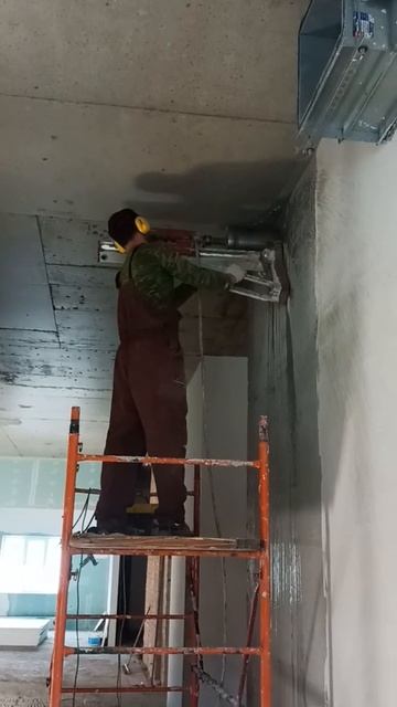 Бурение проема под вентиляцию в Москве №2 смотреть онлайн